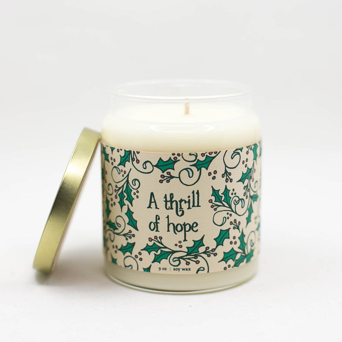 A Thrill of Hope Candle