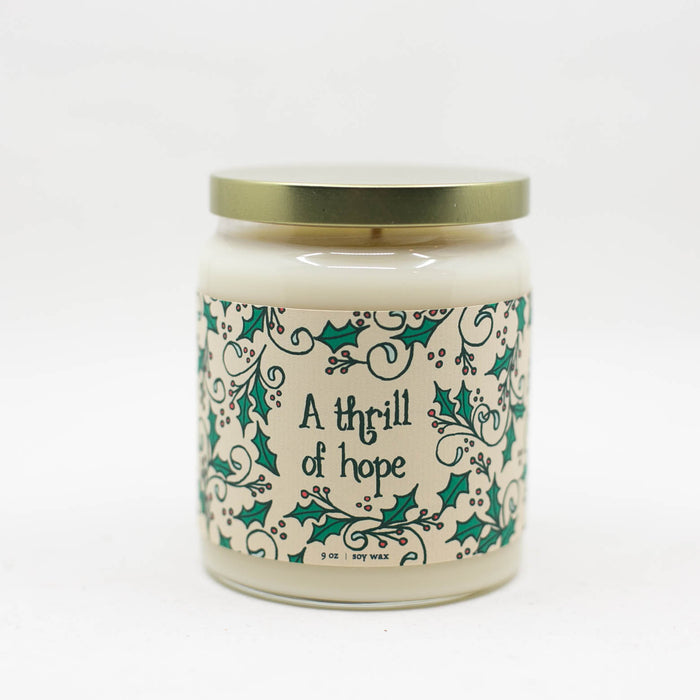 A Thrill of Hope Candle