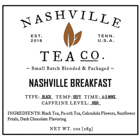 Nashville Breakfast Loose Leaf Tea