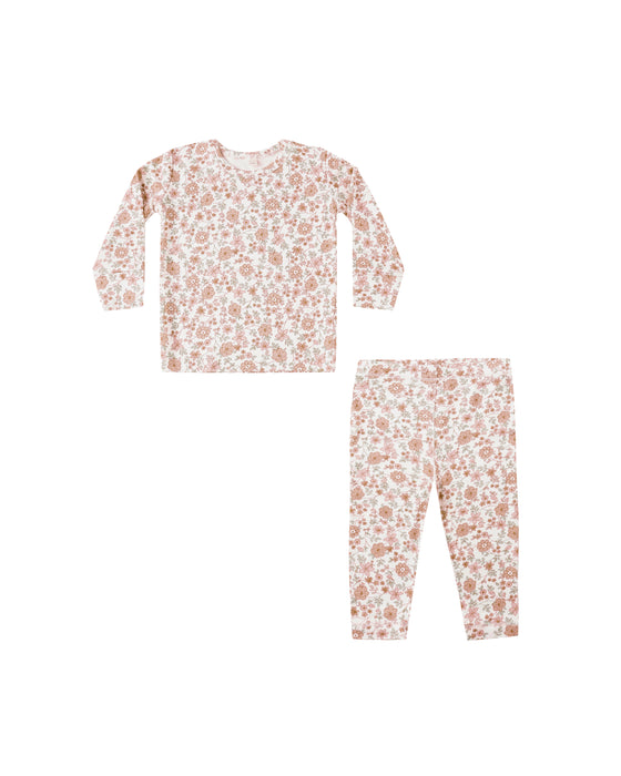 Bamboo Pajama Set in Bloom
