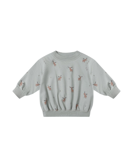 Relaxed Sweatshirt in Moose