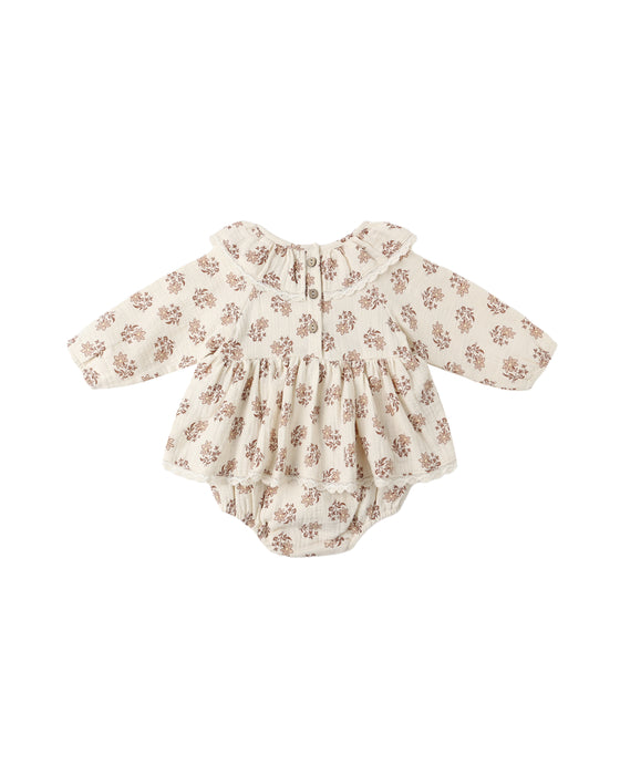 Thalia Romper in Daylily