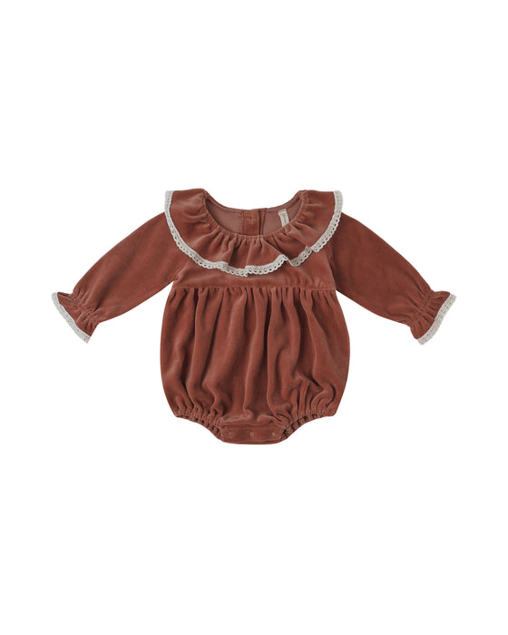 Wendy Romper in Cranberry