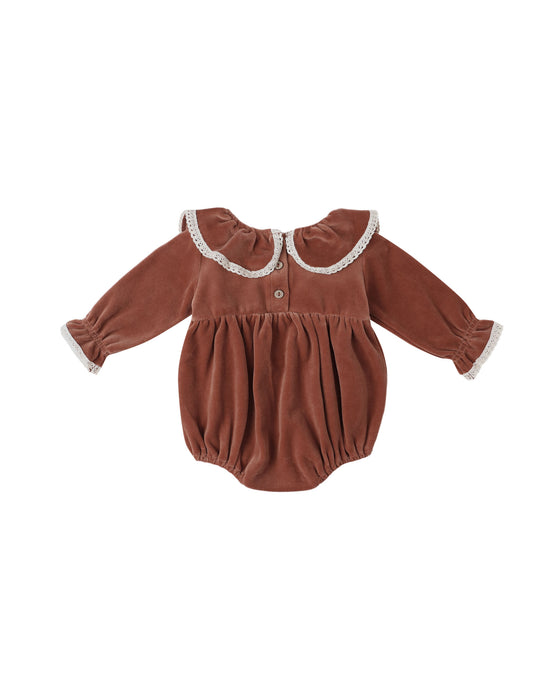Wendy Romper in Cranberry