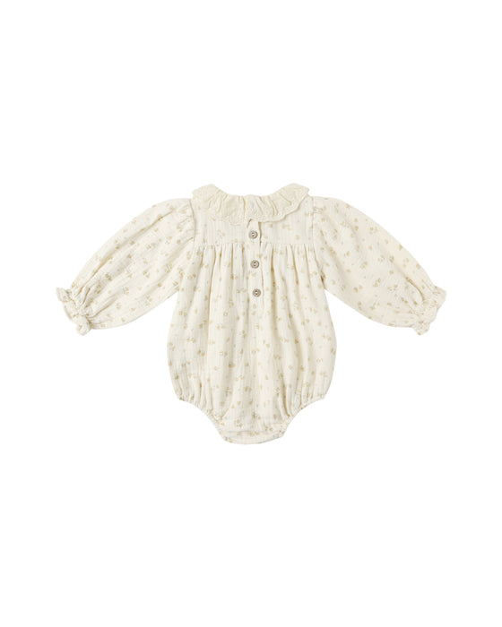 Callie Romper in Golden Floral