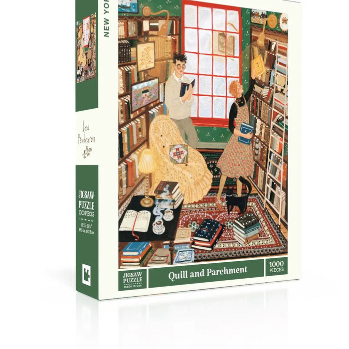 Quill and Parchment - 1000 Piece Jigsaw Puzzle