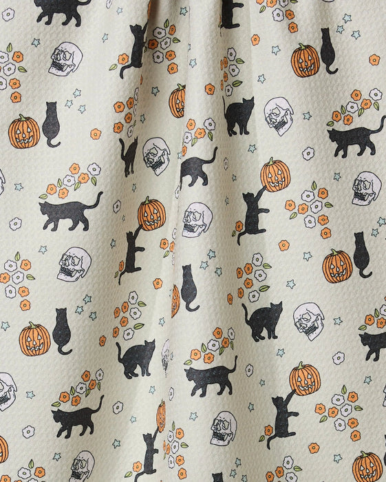 Spooky Parade Microfiber Tea Towel