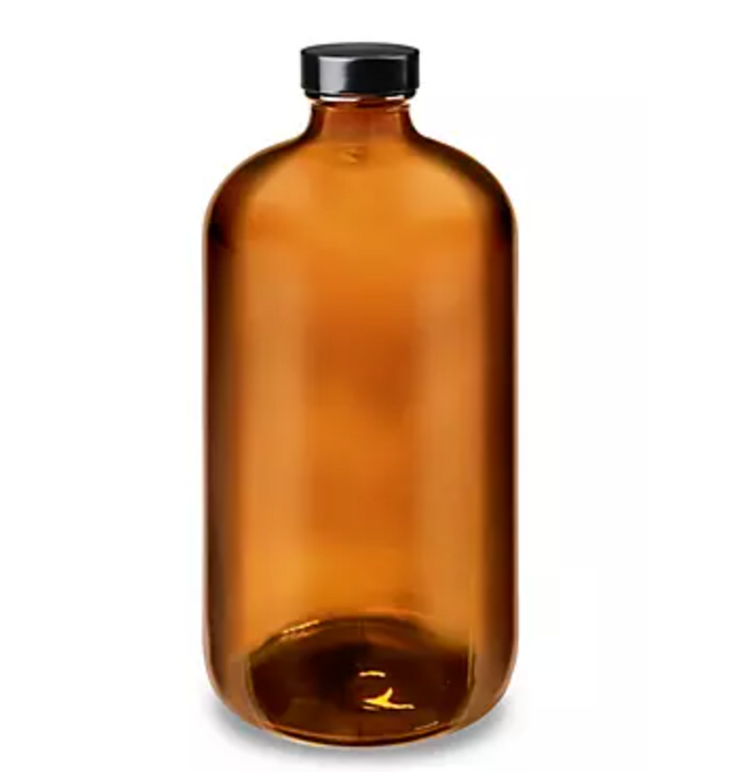 Filling Station - Amber Glass Bottle
