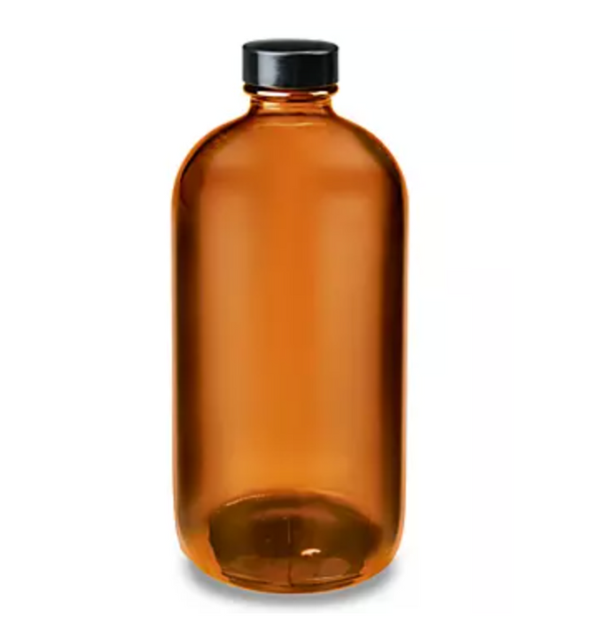 Filling Station - Amber Glass Bottle
