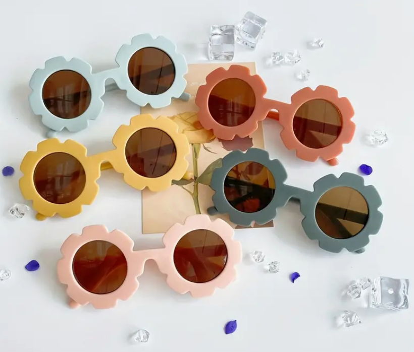 Baby/Kids Flower Sunglasses