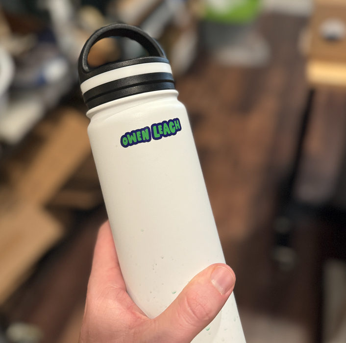 Back To School Custom Durable Label Sheets