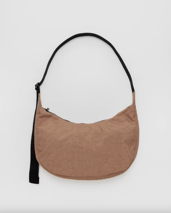 Cocoa Medium Crescent Bag