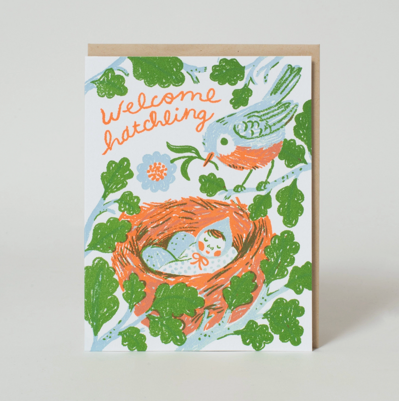 Welcome Hatchling Baby Card