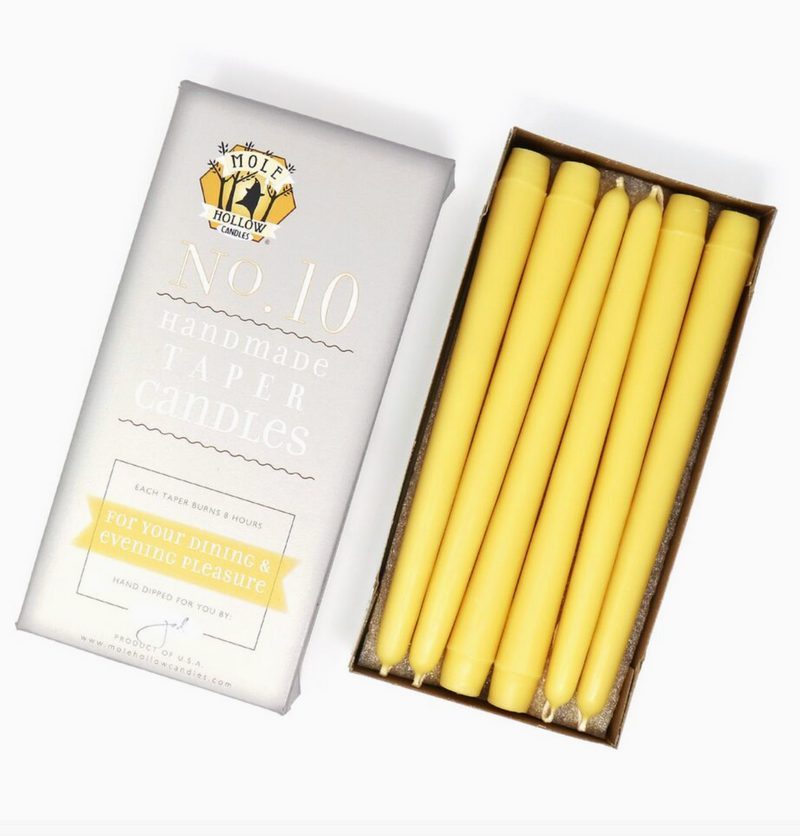 Handmade Taper Candles