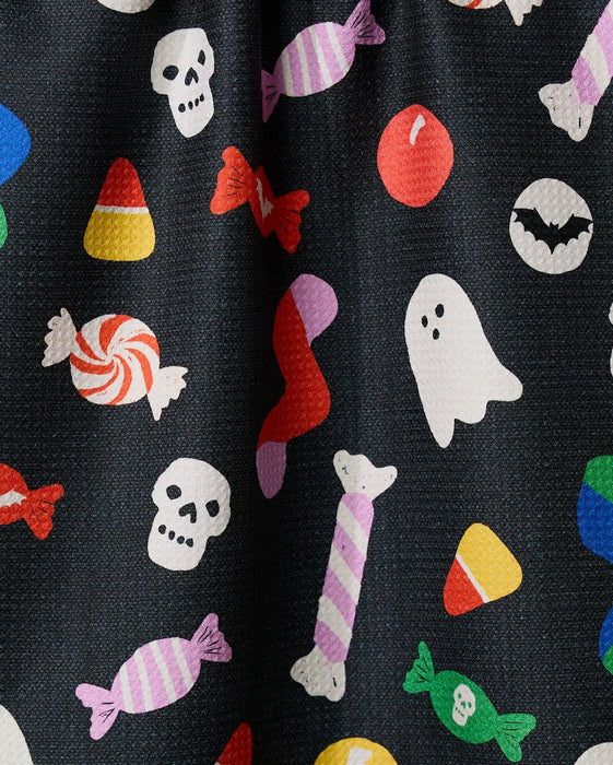 Spooky Candy Microfiber Tea Towel
