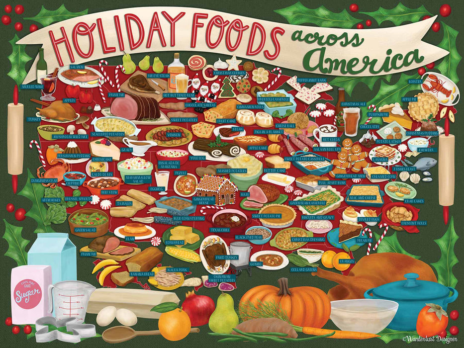 Holiday Foods Across America Puzzle