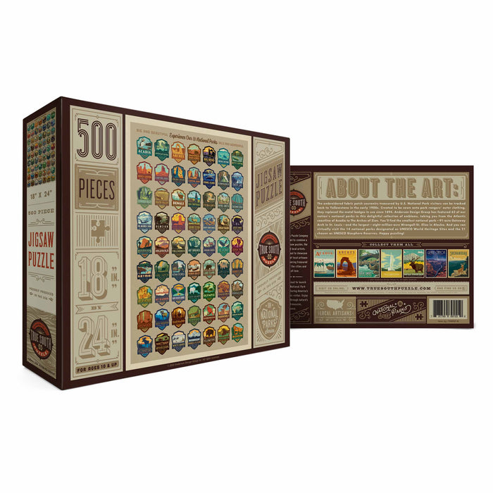 National Parks Emblem Puzzle