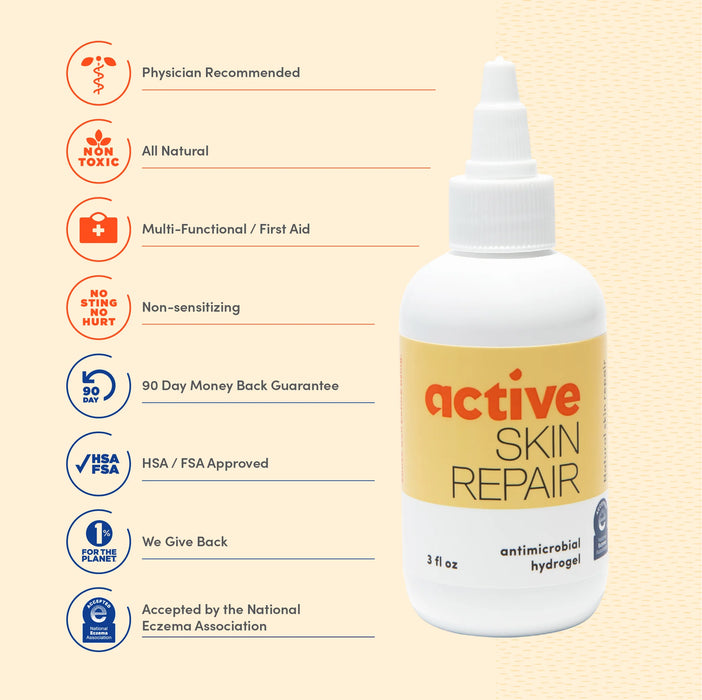 Active Skin Repair Hydrogel