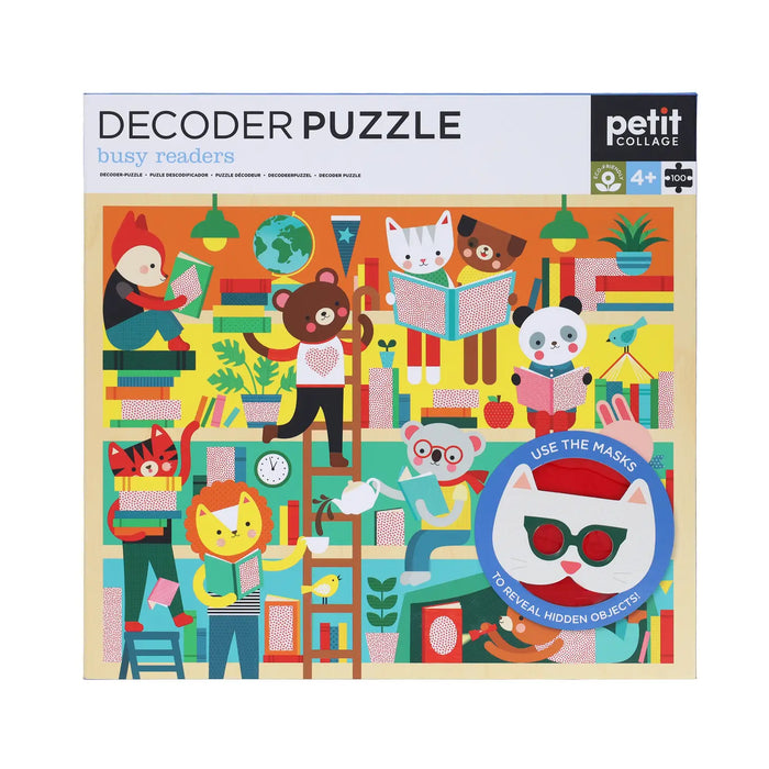 Busy Reader Decoder Puzzle