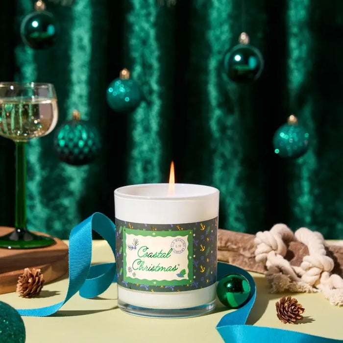 Coastal Christmas Candle