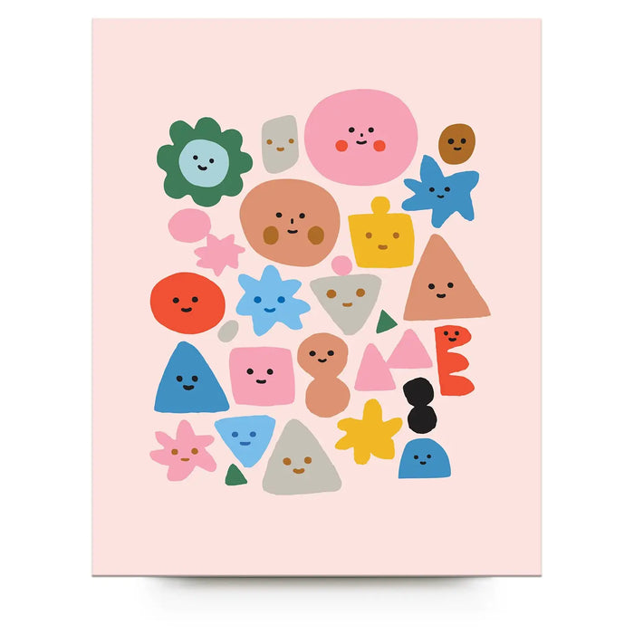 All Smiles Art Print