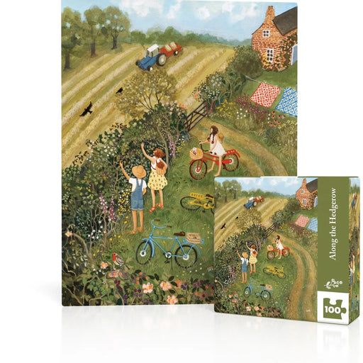 Along the Hedgerow Mini - 100 Piece Mini Puzzle - Needle and Grain