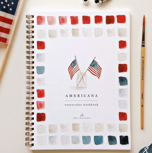 Americana Watercolor Workbook - Needle and Grain