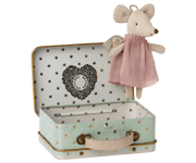 Angel Mouse in Suitcase - Little Sister - Needle and Grain