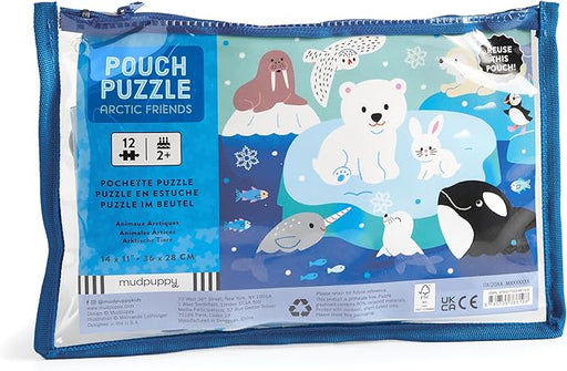 Arctic Friends 12 Piece Pouch Puzzle - Needle and Grain