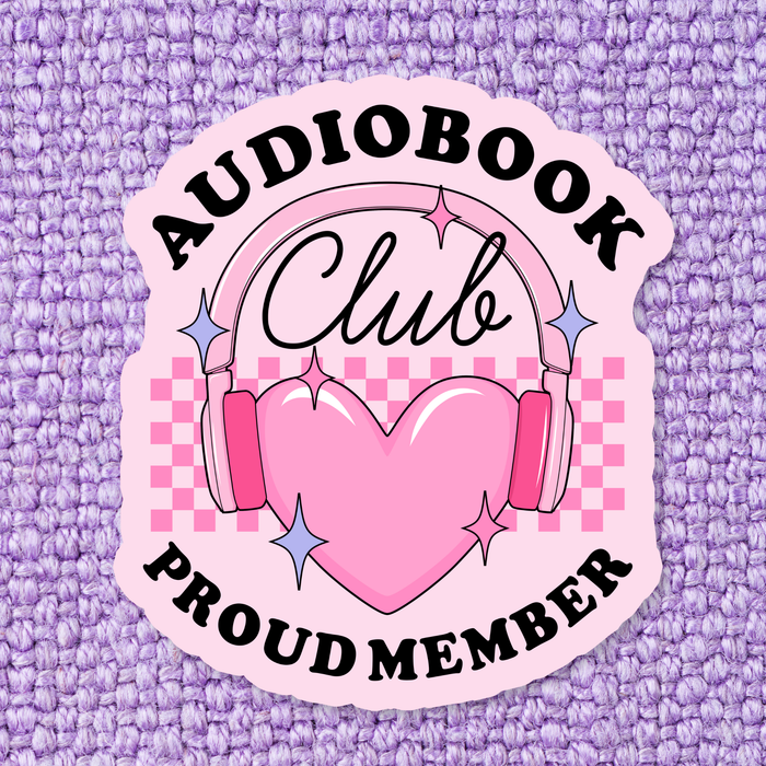 Audiobook Club Sticker