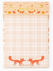 Autumn Forager Linen Notepad - Needle and Grain