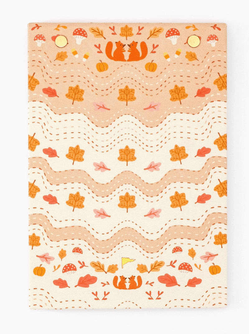 Autumn Forager Linen Notepad - Needle and Grain