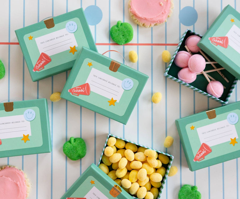 School Lined Paper Table Runner