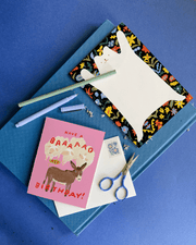 Baaad Ass Birthday – Funny and Snarky Donkey Birthday Card - Needle and Grain