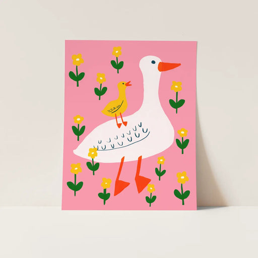 Baby Duck Print - Needle and Grain