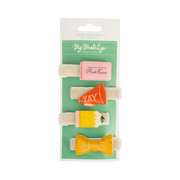 Back to School Barrettes - Needle and Grain