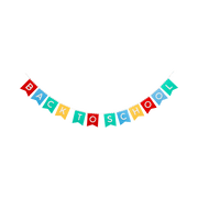 Back to School Felt Banner - Needle and Grain