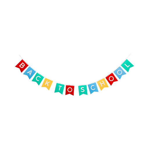 Back to School Felt Banner - Needle and Grain