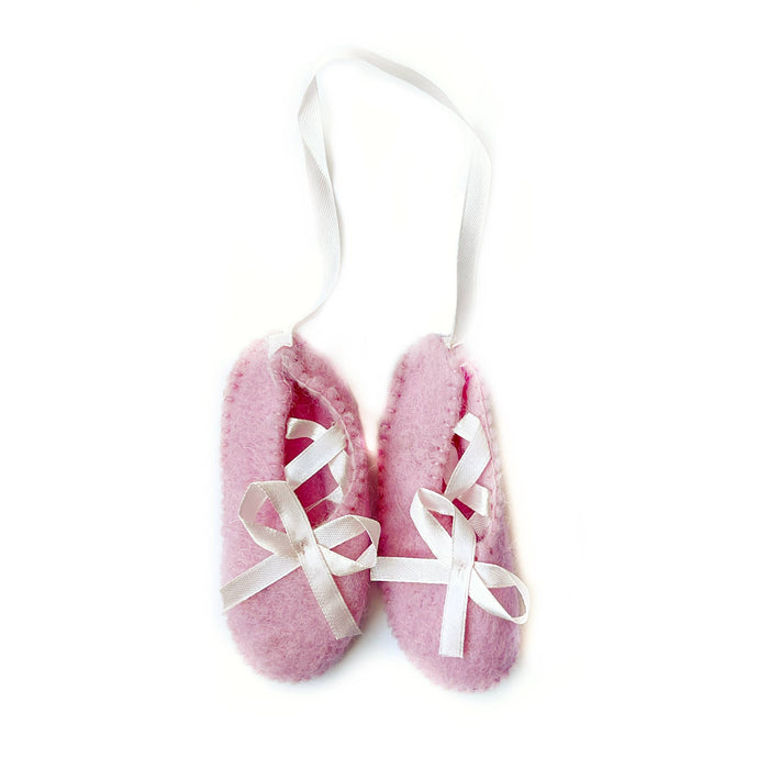 Ballet Slippers Felt Wool Ornament