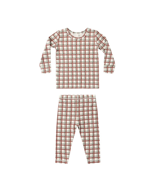 Bamboo Pajama Set In Redwood - Needle and Grain