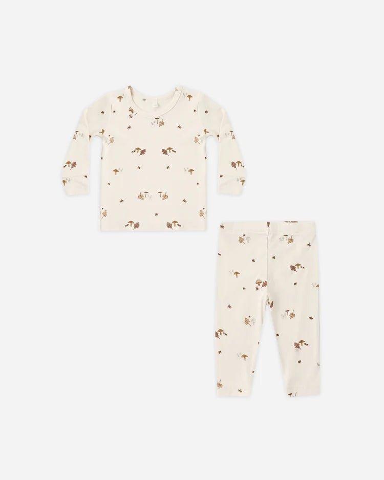 Bamboo Pajama Set in Woodland - Needle and Grain