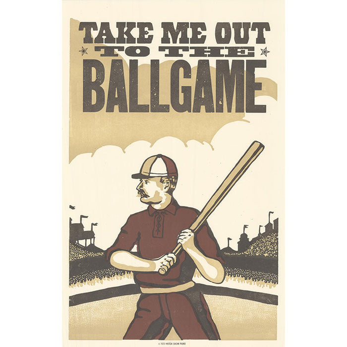 Take Me Out to the Ball Game Print