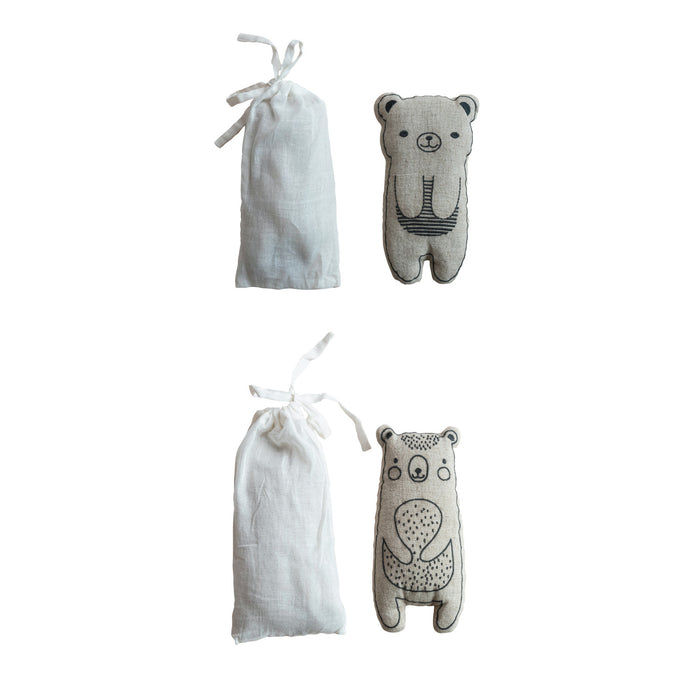 Microwaveable Hot/Cold Bear Neck Wrap