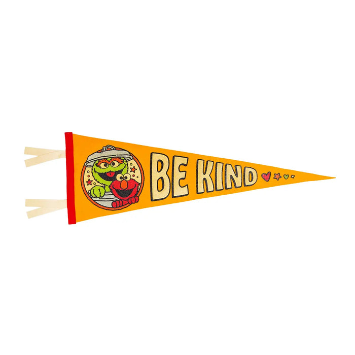 Be Kind Pennant - Sesame Street x Oxford Pennant