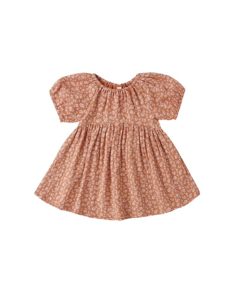Bella Dress in Poppy Floral - Needle and Grain