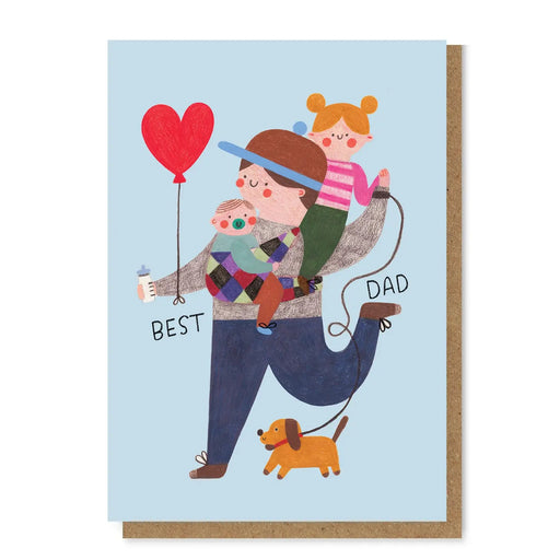 Best Dad Card - Needle and Grain