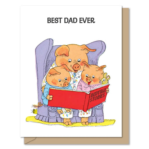 Best Dad Ever Card - Needle and Grain