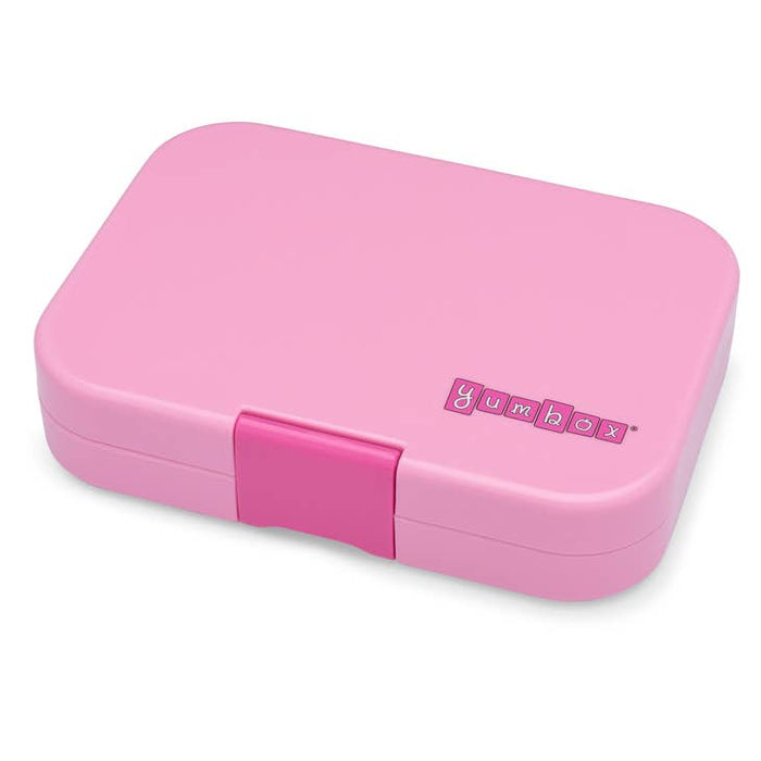 Yumbox Panino 4 Compartment Lunchbox in Power Pink Rainbow