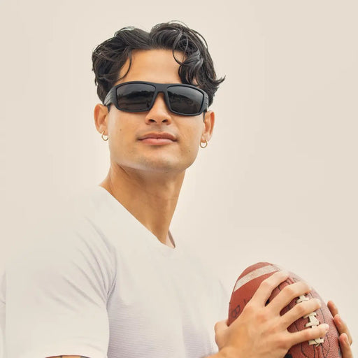 Big Bend - Soft Onyx / Smoke Polarized Lenses - Needle and Grain