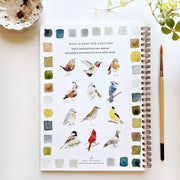 Birds Watercolor Workbook - Needle and Grain